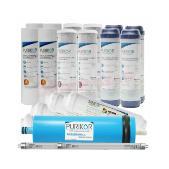 ACCESORIO KIT24-RO400UV, VDE, KIT DE MANTENIMIENTO PARA ÓSMOSIS INVERSA CON UV