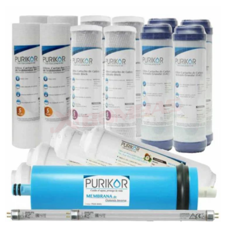 ACCESORIO KIT24-RO400UV, VDE, KIT DE MANTENIMIENTO PARA ÓSMOSIS INVERSA CON UV