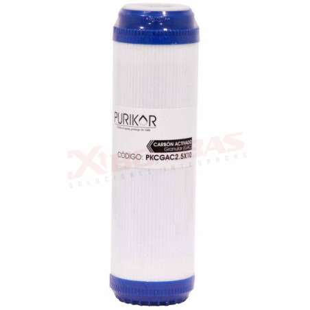 PKCGAC2.5X10, VDE, FILTRO CARTUCHO DE CARBÓN ACTIVADO GRANULAR (GAC)