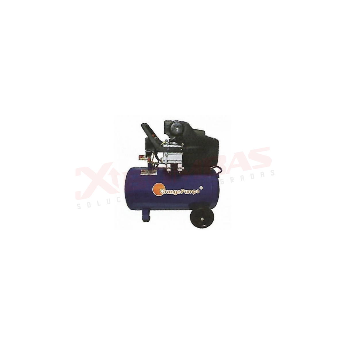 0983 F&Q LD-2020 COMPRESOR DE AIRE MOTOR ACOPLADO 2 HP 20L
