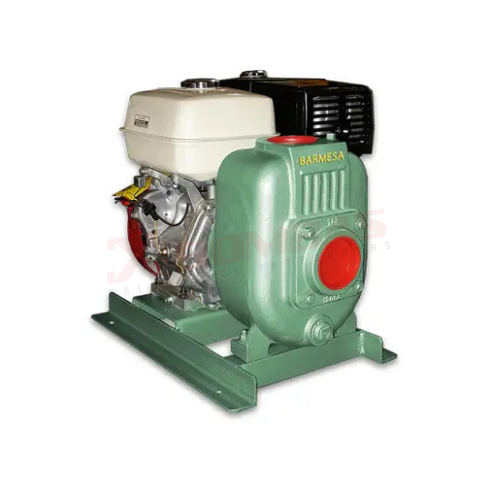 MODELO 22M-GX390 CON RUEDAS DE FIERRO BARNES BOMBA AUTOCEBANTE MOTOR A GASOLINA HONDA