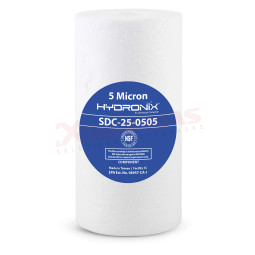 REFACCIÓN 43N-2607 MASSTERCAL FILTRO DE SEDIMENTO 2.5"X4 7/8" 5M NUM. DE PARTE SDC-25-0505
