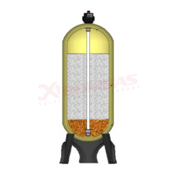 MODELO 81222-30 MASSTERCAL GSP F-20 WS1.25 TANQUE FIBRA DE VIDRIO VALVULA CLACK WS2H/WS3