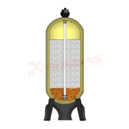 MODELO 81255-29 MASSTERCAL TXF 36 2” TANQUE DE FIBRA DE VIDRIO VÁLVULA CLACK CON CONTROL DE TIEMPO