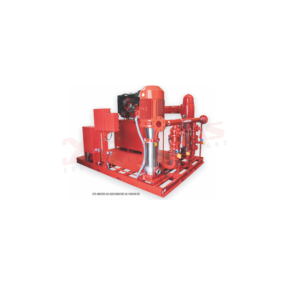 MODELO FPS-HMV200-50-4TNV98 / HMV200-50-5003 / HMV5-160-303 1B BARNES EQUIPOS INTEGRADOS FIRE PUMP SYSTEM (CONTRAINCENDIO)
