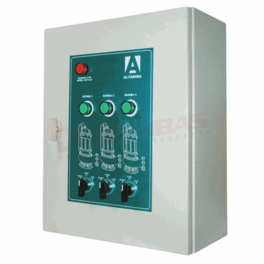 TASA3 7.53220C/DST, VDE, TABLERO TRIPLEX ALTERNADOR-SIMULTANEADOR PARA SISTEMA CÁRCAMO