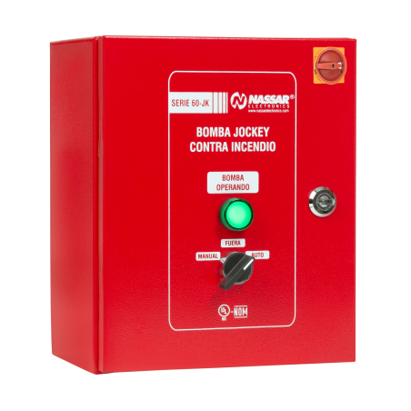 MODELO 60-JK-01-440 NASSAR TABLERO PARA BOMBA CONTRA INCENDIO PARA BOMBAS JOCKEY
