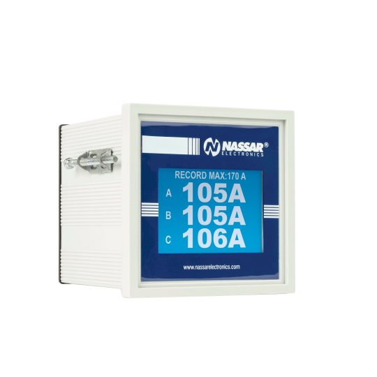 MODELO AD3-80 NASSAR AMPERÍMETRO TRIFÁSICO 80 AMP.