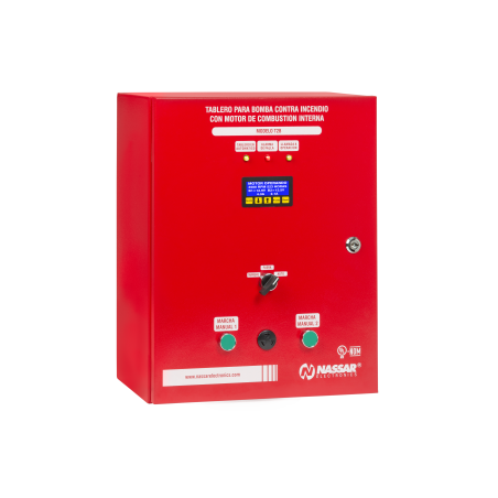 MODELO T2B-12 NASSAR TABLERO PARA BOMBAS CONTRA INCENDIO DE COMBUSTIÓN INTERNA