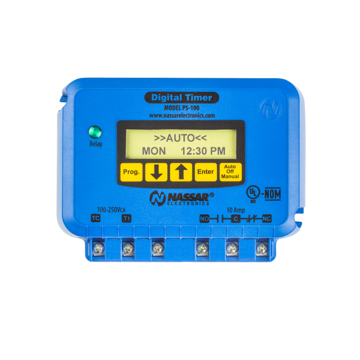 ACCESORIO PS NASSAR PROGRAMADOR SEMANAL CON SALIDA PARA VÁLVULA DE ALIVIO PARA EL T1B Y T2B