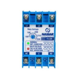 ACCESORIO F3 NASSAR PROTECCIÓN CONTRA BAJO VOLTAJE, FALLA DE FASE FASEALERT-3