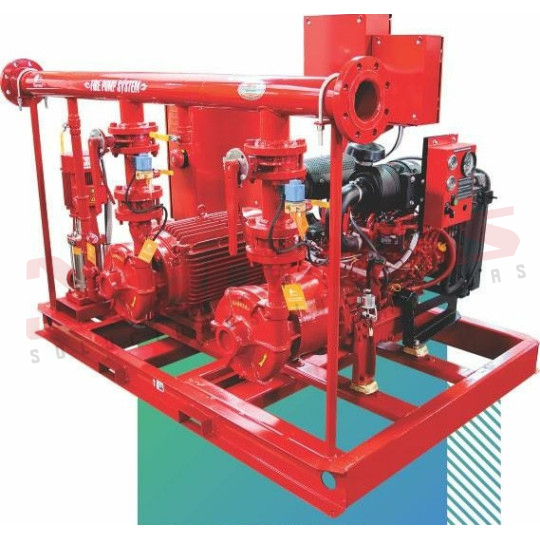 MODELO BTVD-16½X6X6/4045DF (7 / 107MK) 2B BARNES EQUIPO CONTRAINCENDIO BOMBA VERTICAL DE TURBINA PARA ECI