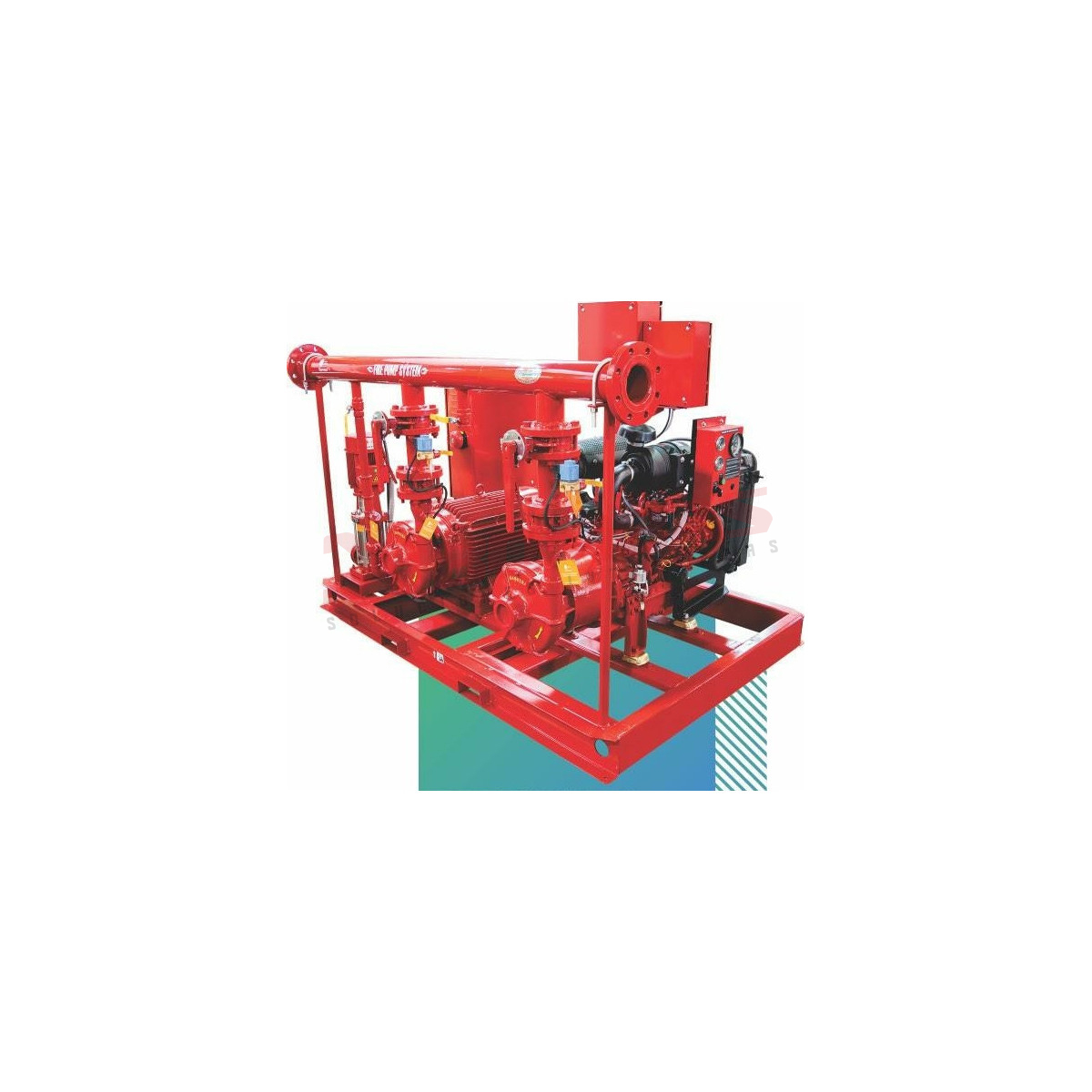 MODELO BTVD-16½X6X6/4045DF (7 / 107MK) 2B BARNES EQUIPO CONTRAINCENDIO BOMBA VERTICAL DE TURBINA PARA ECI