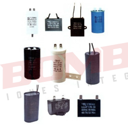 0802 F&Q CBB60/T/10uf/250V CAPACITOR CONTINUO Y ARRANQUE, REDONDO CON TERMINAL