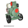 MODELO 4ATS-CH18 EN BASE CON RUEDAS DE FIERRO BARNES BOMBA AUTOCEBANTE TRAGASÓLIDOS MOTOR A GASOLINA