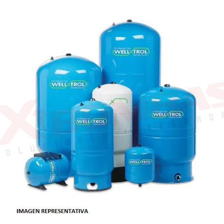 MODELO WX250D BARNES TANQUE PRECARGADO CON DIAGRAMA, TIPO VERTICAL SERIE WELL-X-TROL TUF-KOTE