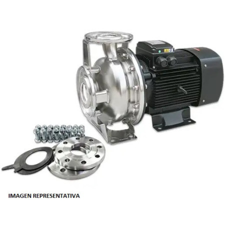 MODELO SOX1½-3-2-1 BARNES BOMBA CENTRÍFUGA EN ACERO INOX. 304 ACOPLADA DIRECTAMENTE A MOTOR ELÉCTRICO
DE ALTA EFICIENCIA TCCVE