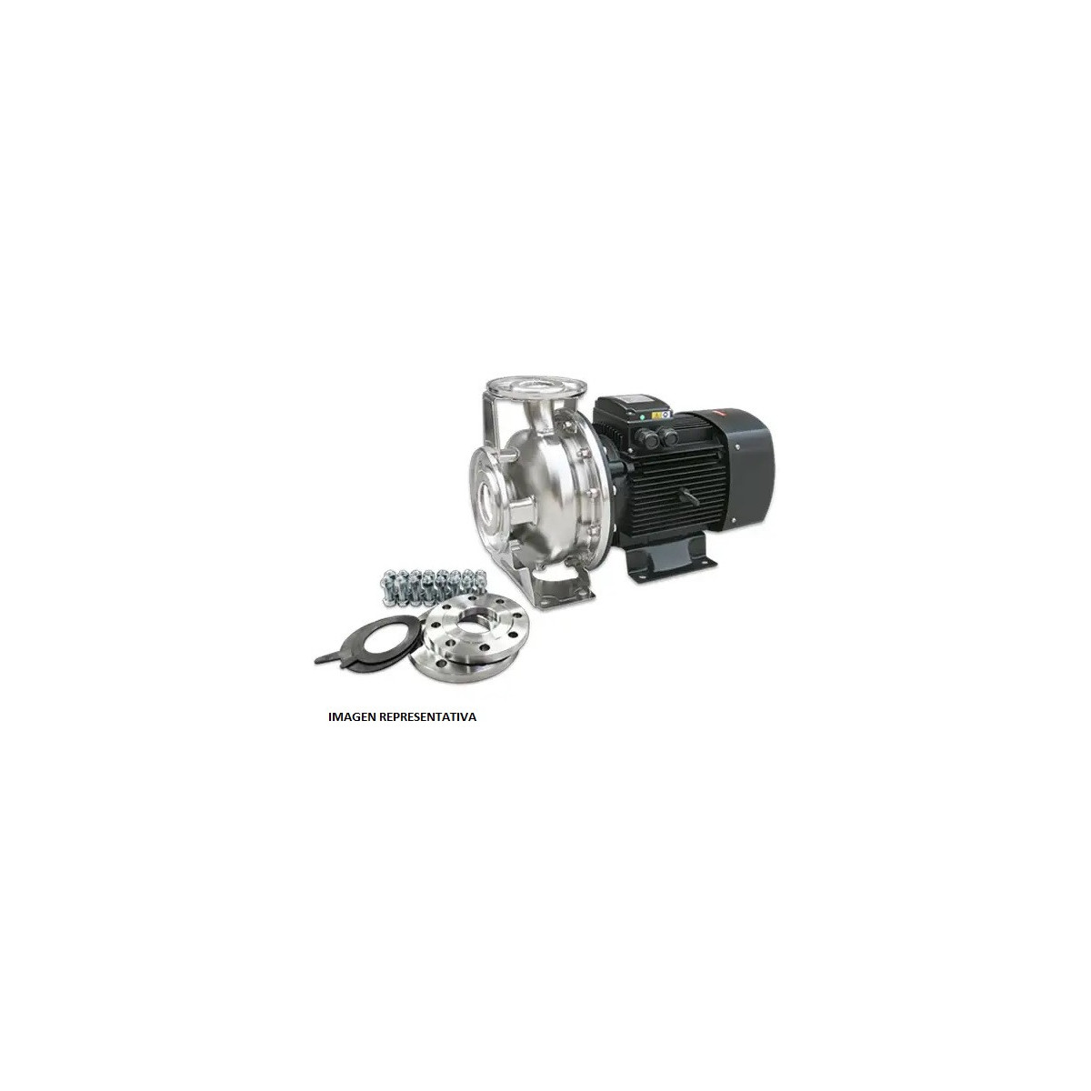 MODELO SOX1½-5.5-2 BARNES BOMBA CENTRÍFUGA EN ACERO INOX. 304 ACOPLADA DIRECTAMENTE A MOTOR ELÉCTRICO
DE ALTA EFICIENCIA TCCVE