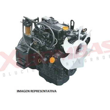 MODELO 4045TF BARNES MOTOR INDUSTRIAL ENFRIADO POR AGUA JOHN DEERE (DIÉSEL) TOMA DE FUERZA CON EMBRAGUE
