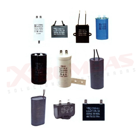 REFACCIÓN (208-250MF) 305206911 BARNES CAPACITOR DE ARRANQUE PARA CAJA DE CONTROL DE 3 HP