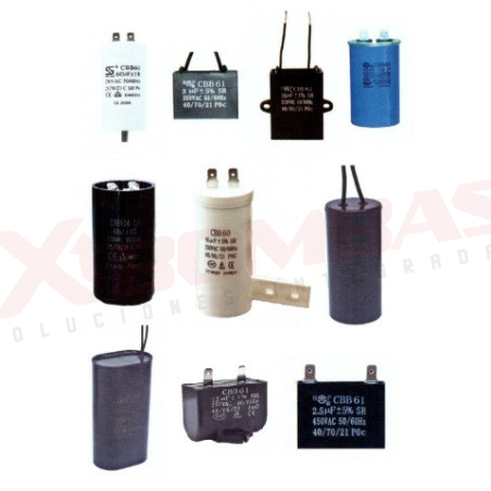 REFACCIÓN (208-250MF) 305206911 BARNES CAPACITOR DE ARRANQUE PARA CAJA DE CONTROL DE 3 HP