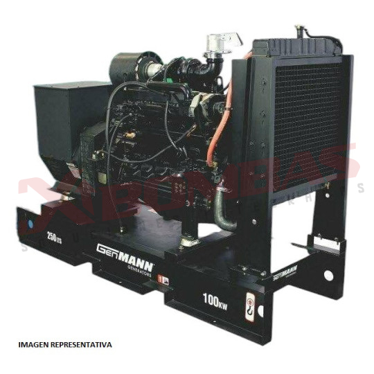 MODELO GMD100-6BT5.9-G2-3A-220-VCA BARNES PLANTAS ELÉCTRICAS CON MOTOR A DIÉSEL, CASETA ACÚSTICA Y TRANSFERENCIA INTEGRADA