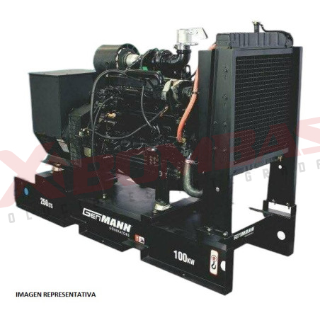MODELO GMD100-6BT5.9-G2-3A-220-VCA BARNES PLANTAS ELÉCTRICAS CON MOTOR A DIÉSEL, CASETA ACÚSTICA Y TRANSFERENCIA INTEGRADA