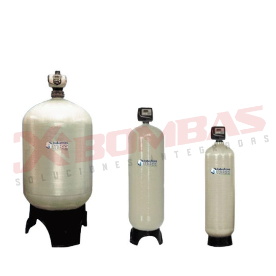 MODELO 81243-63 MASSTERCAL CAF 14 WS 1” MT TANQUE DE FIBRA DE VIDRIO VÁLVULA CLACK CON MEDIDOR DE VOLUMEN
