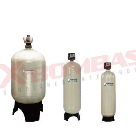MODELO 81243-63 MASSTERCAL CAF 14 WS 1” MT TANQUE DE FIBRA DE VIDRIO VÁLVULA CLACK CON MEDIDOR DE VOLUMEN