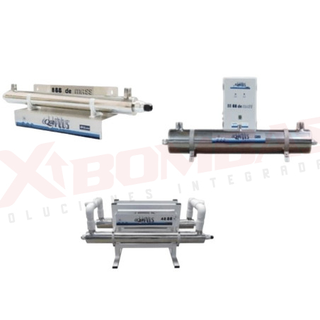 MODELO 81412-22 MASSTERCAL  8-SS/UV - S/G 30 LPM PURIFICADOR COMERCIAL E INDUSTRIAL ENVOLVENTE DE ACERO INOXIDABLE