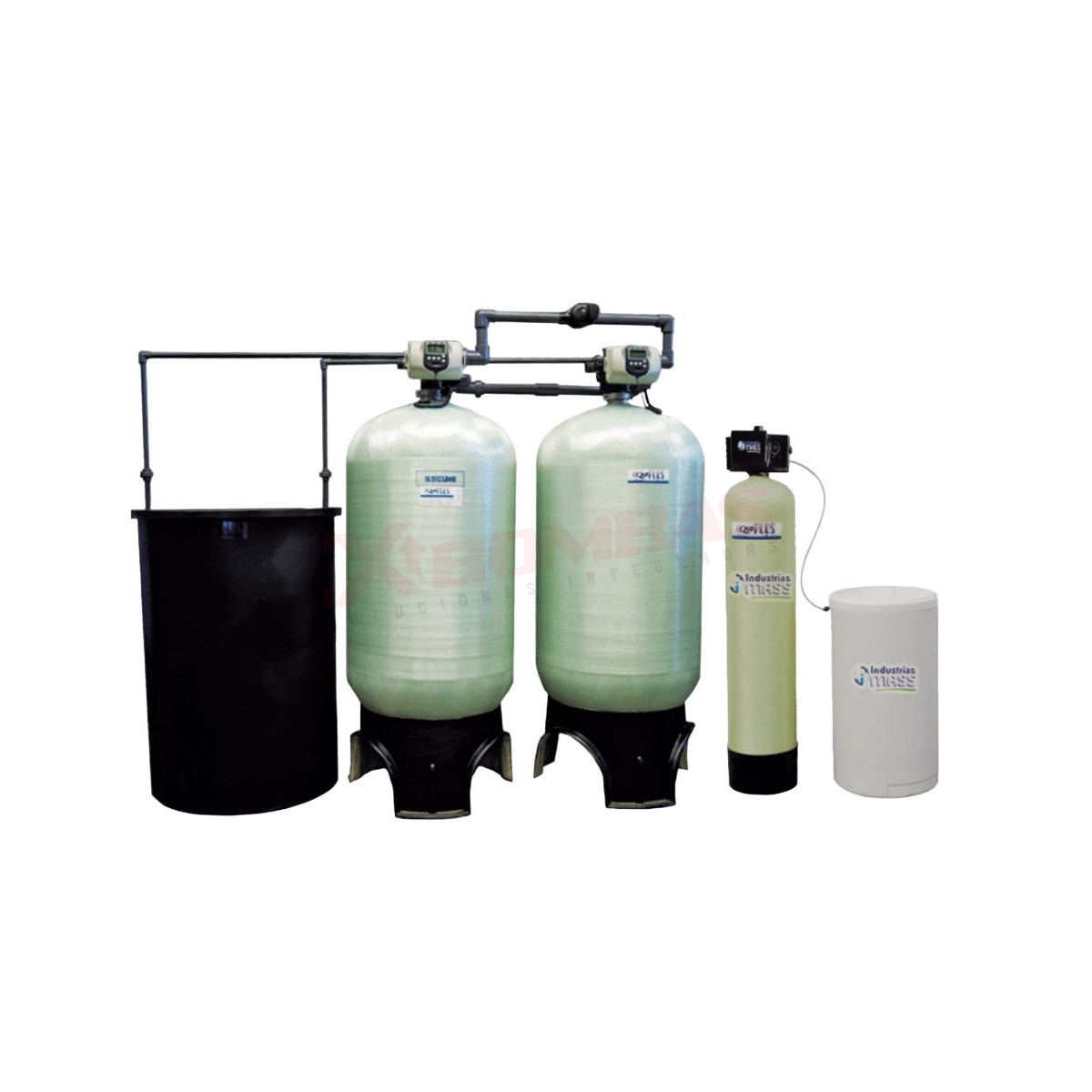 MODELO 81341-93 MASSTERCAL SF-TWIN-180 WS 1 EE TANQUE FIBRA DE VIDRIO TWIN CON VÁLVULA CLACK