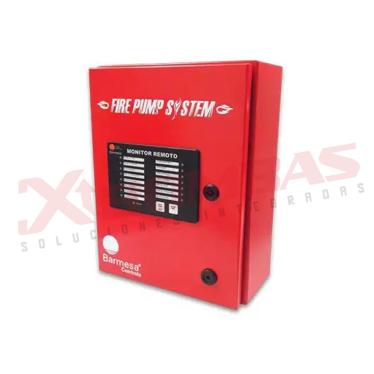 MONITOR REMOTO PARA EQUIPOS CONTRAINCENDIO BARNES TABLEROS DE CONTROL 1 Y 2 BATERÍAS