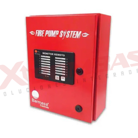 MONITOR REMOTO PARA EQUIPOS CONTRAINCENDIO BARNES TABLEROS DE CONTROL 1 Y 2 BATERÍAS