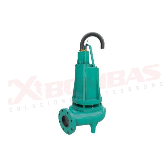 1C0113WM - NE 6 750-4-440 - WDM BOMBA AGUAS RESIDUALES MATERIAL HIERRO MOTOR ELÉCTRICO A 3,600 RPM