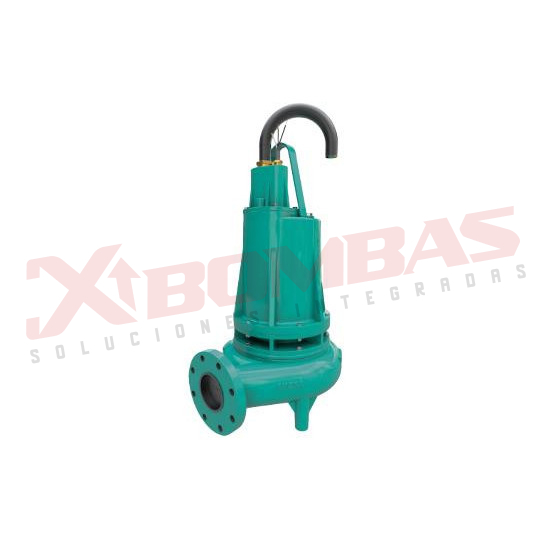 1C0109WM - NE 6 600-4-440 - WDM BOMBA AGUAS RESIDUALES MATERIAL HIERRO MOTOR ELÉCTRICO A 3,600 RPM